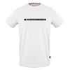 Męski T-shirt Aquascutum z kontrastowym paskiem i logo