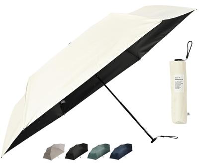 Assa Folding Carbon Fiber Large Suitable for Sunny and Rainy UV Heat Heatstroke Wide Diameter 105cm Men's Parasol, Ultra-lightweight 180g, Frame,