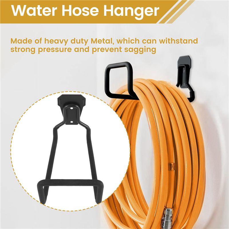 ABUL-Garden Hose Holder Wall Mount Duty Water Hose Hanger For Outside Hose Hook For Garden Hose
