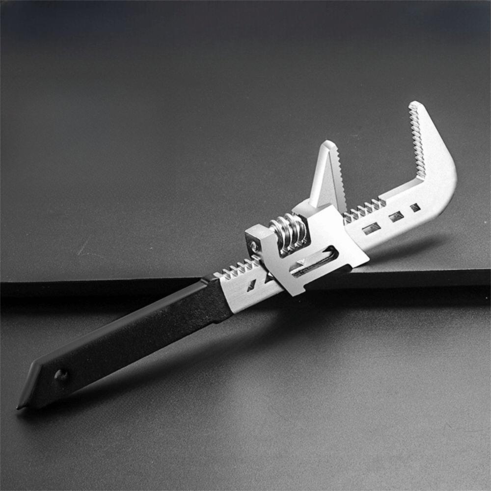 F-Type Right Angle Wrench Adjustable Wide Jaw Opening Spanner Multifunctional Movable Spanners