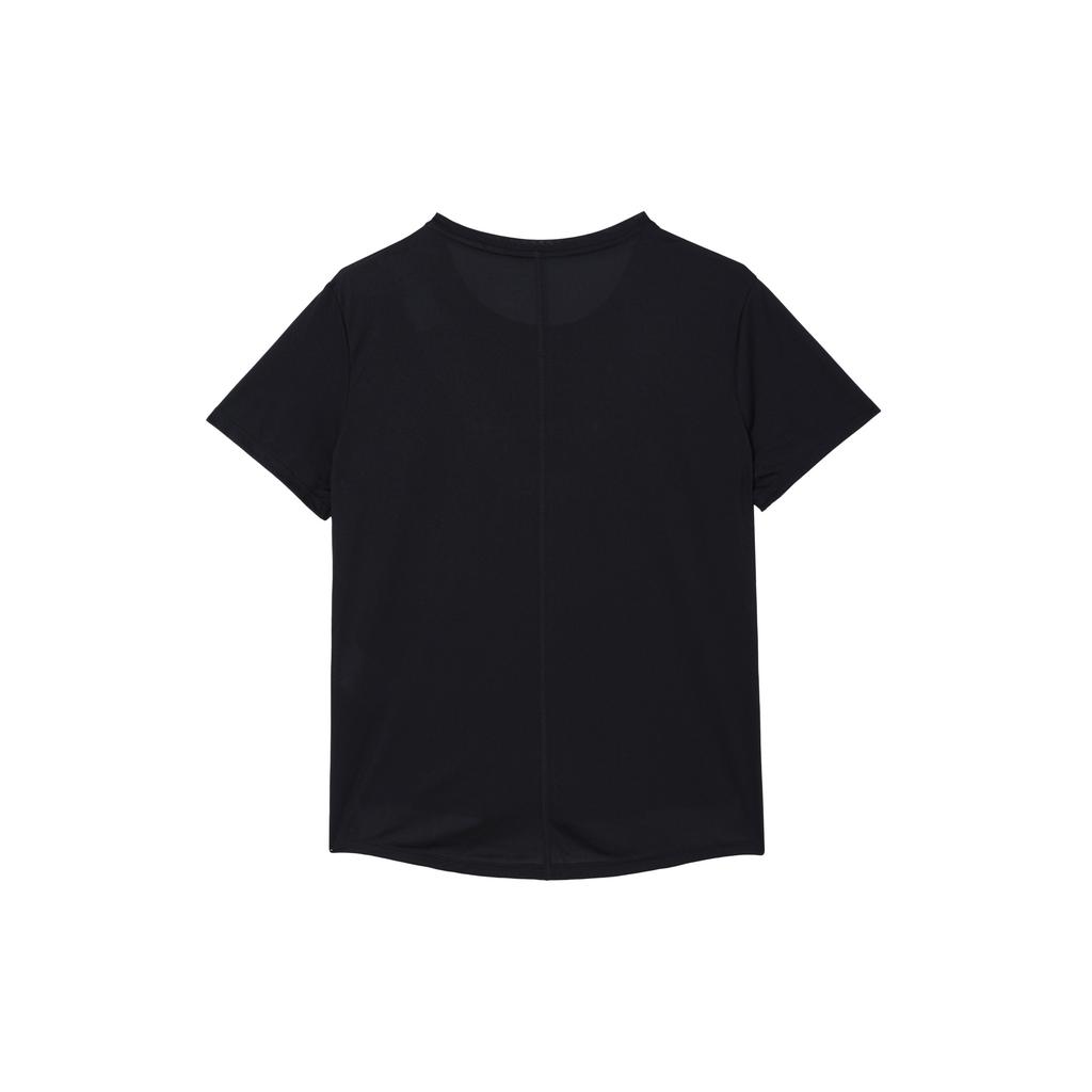 New Nike Dri-FIT Swoosh Women's Short-Sleeve Running Top Black FB4697-010