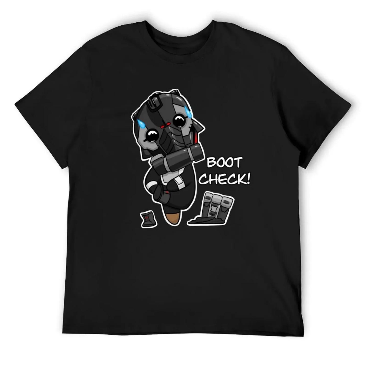

Boot Check T-Shirt Blouse graphic t shirt vintage valentines clothes Men s t shirts XXXXXL чорний