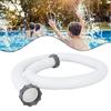 Für Intex 29060E 1,5 Zoll Pool Für Pumpen-Zubehörschlauch 59 Zoll Ersatz mit Muttersatz Kompatibel mit Filter Für Pumpen