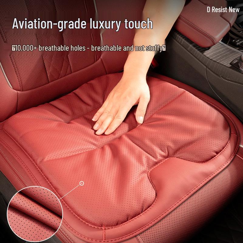 Ganzjahres-Nappaleder-Autositzbezüge für Mercedes-Benz, BMW, Tesla und Volkswagen - Weich für den Sommer