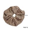 Korean Retro Leopard Print Scrunchie - High-End Hair Tie for Women