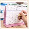 Standing Flip 2025  English  Desk Calendar Daily Monthly Table Planner Desktop Calendar  Gifts