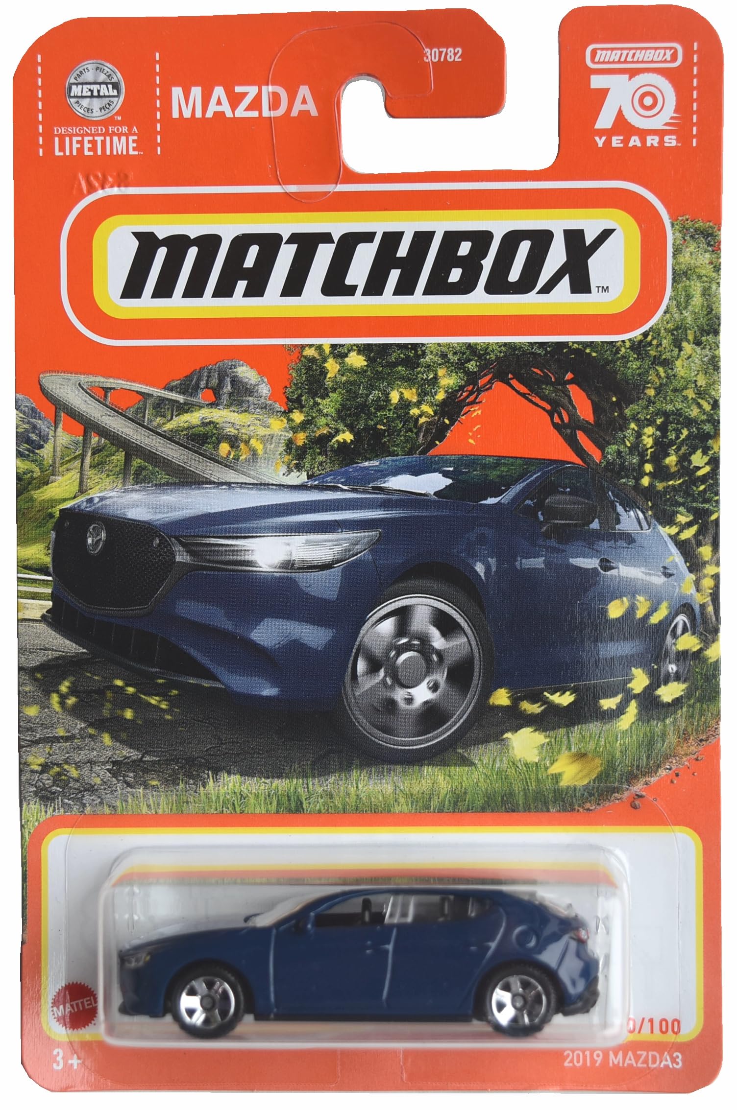 

Matchbox 2019 Mazda3 Синий 50/100