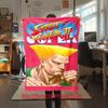 Super Street Fighter Ii Artwork Blanket Soft And Portable All Season Home Bed Sofa Blanket Office Travel Nap Break Warm Blanket