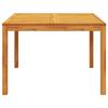 VidaXL Table à Manger de Jardin, Table de Repas, Meuble d’Extérieur, Table à Dîner de Terrasse Patio, Moderne, Bois d'Acacia 366369