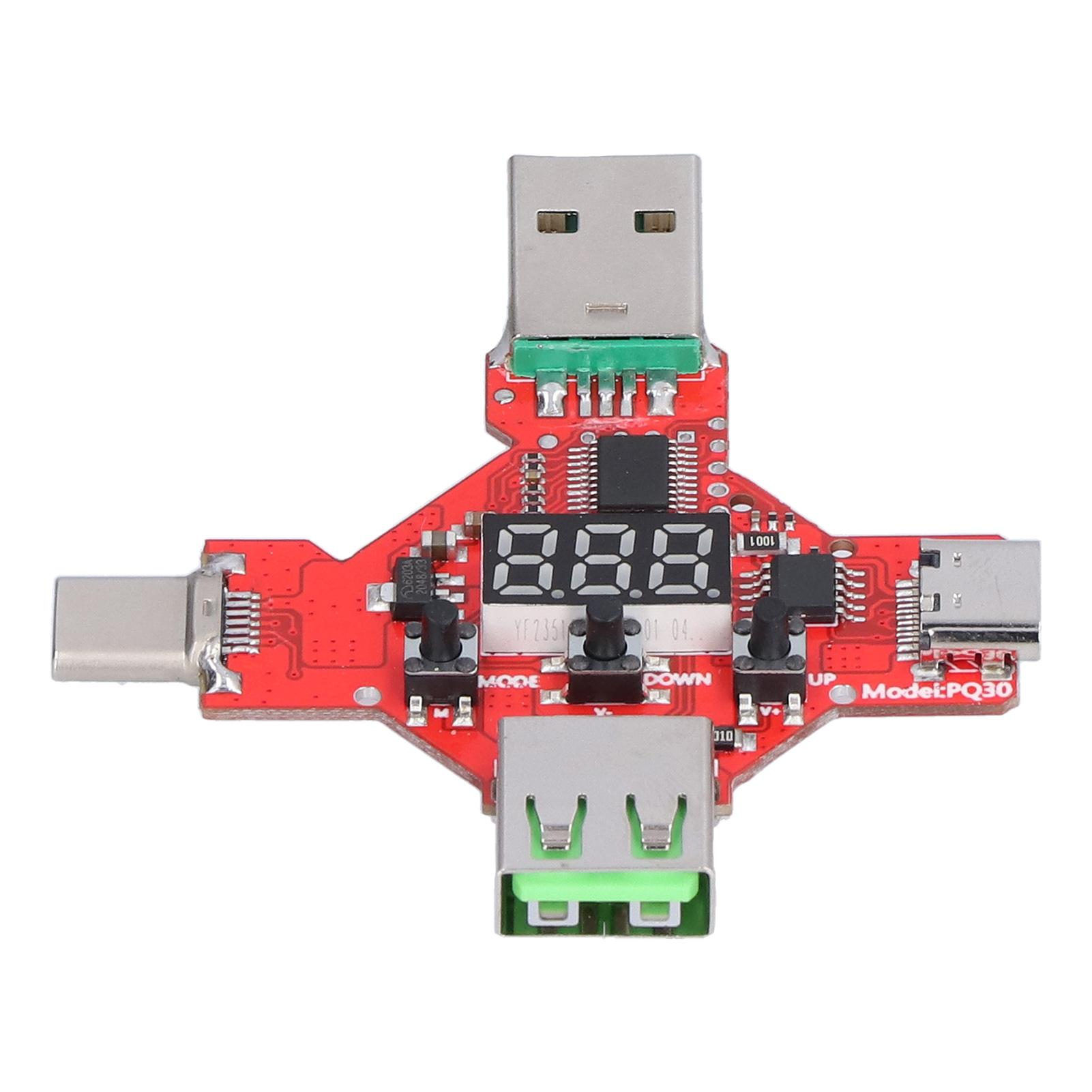 

USB Power Meter Tester LCD Display Multifunctional Current Voltage Charging Detector