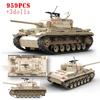 Ww2 Army WW Russian T-34 KV-1 Heavy Tank Brick Playset Panther Sherman Tiger Panzer Maus Tanks Block Bricks Kid Toys  Playsetss Gift Present