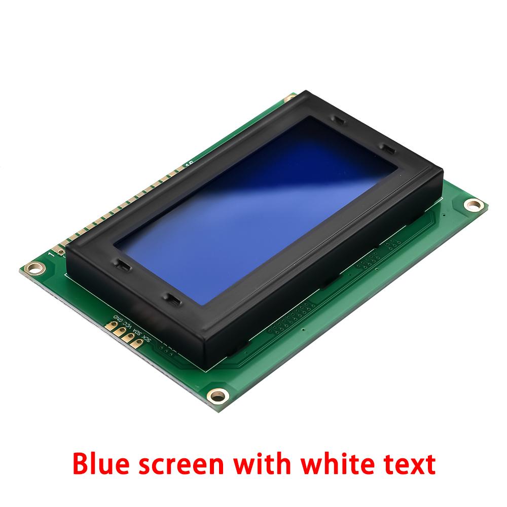 1604LCD 5V Display Module Compact Size Long Lifespan for Industrial Electronics blue-green screen AIP31066 controller