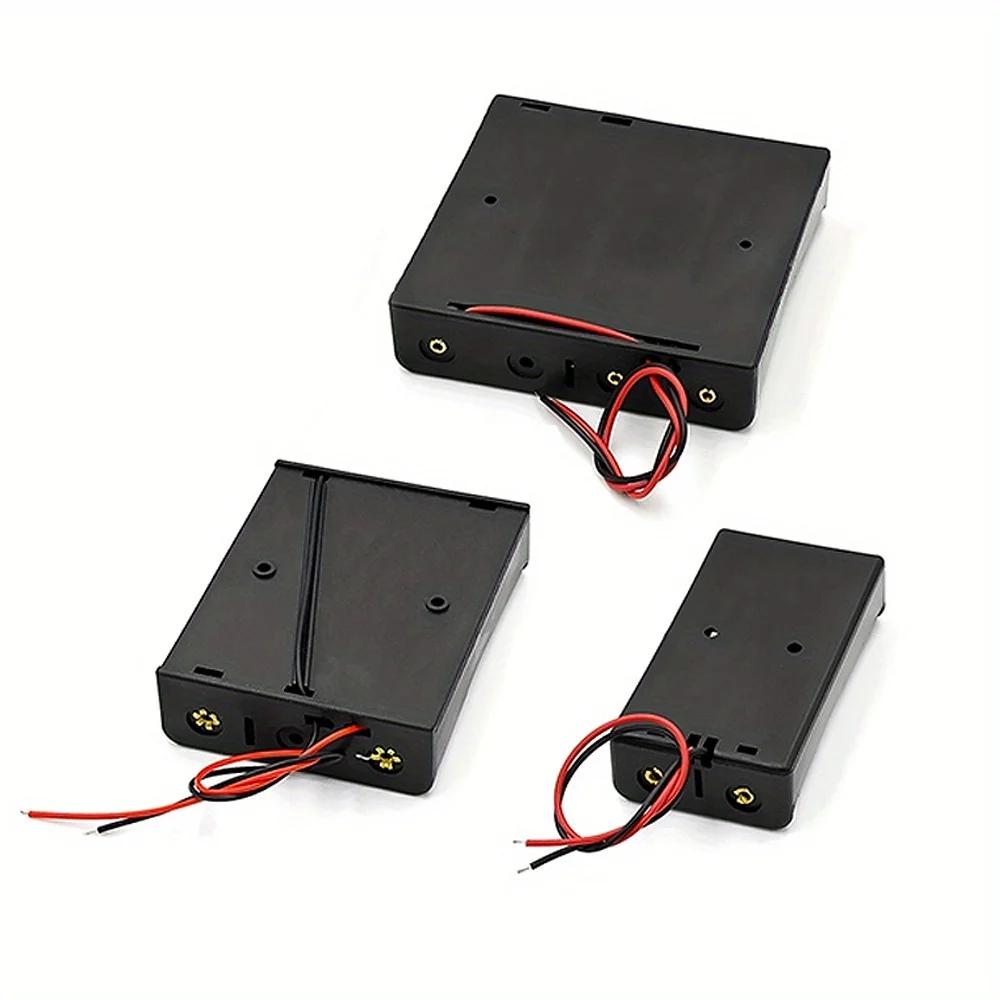 18650 Battery Holder Box 1S 2S 3S Lithium Battery Storage Case 18650 Series Power Bank Cases With Cord