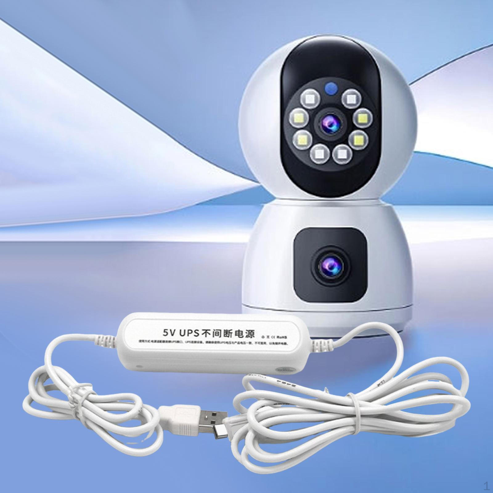 

Резервний акумулятор UPS для камери спостереження Універсальний Всепогодний Професійний Легкий Портативний