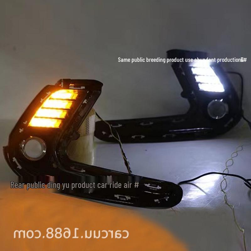LED Daytime Running Lights for 16-17 Hyundai Elantra, 4 Bars, 3 Color Options