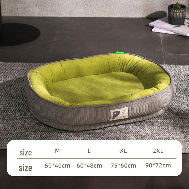 Year-Round Removable & Washable Dog Bed - Cozy Winter Warmth, Perfect for Small & Medium Dogs and Cats