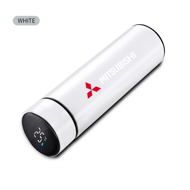 Pour Mitsubishi Lancer 7 8 I200 Pajero Montero Sport Outlander ASX Mirage Eclipse Bouteille Thermos Intelligente pour Voiture Avec Affichage de la Température Tasse à Café