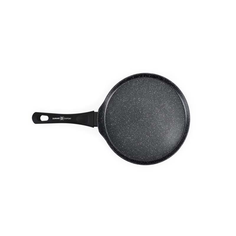 Durand Dupont Doris Crp24tfi Schwarze Aluminium-Crêpe-Pfanne 24 cm