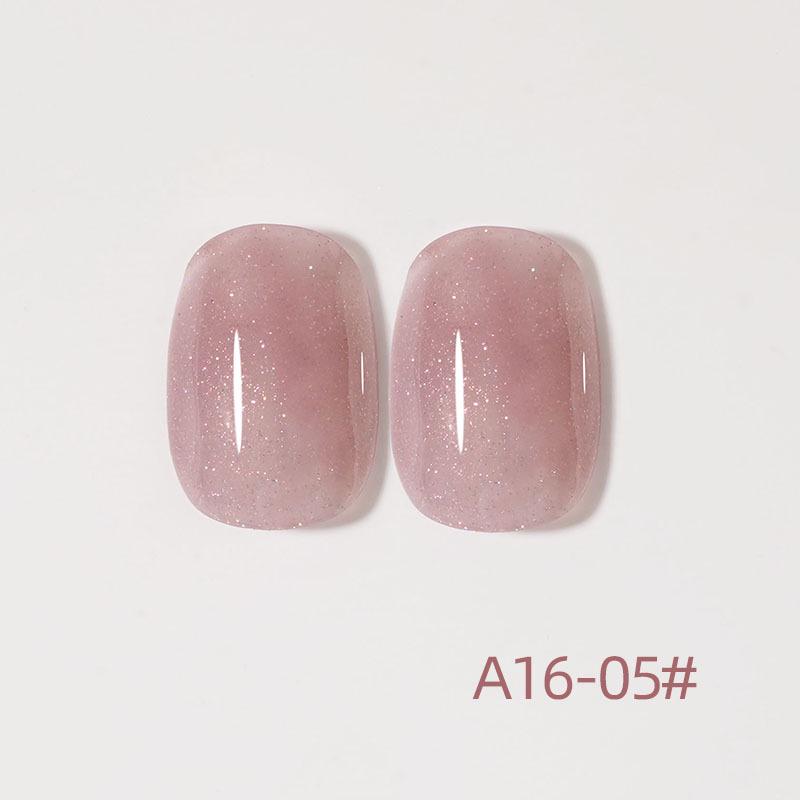 Versatile Pearlescent Iridescent Glitter Gel Polish 2024 - High-Density Flash Nail Art UV Gel