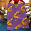 Cartoon C-CatD-Dog Throw Flannel Cozy Print Blanket, Portable, Durable Machine Washable Cute Cool