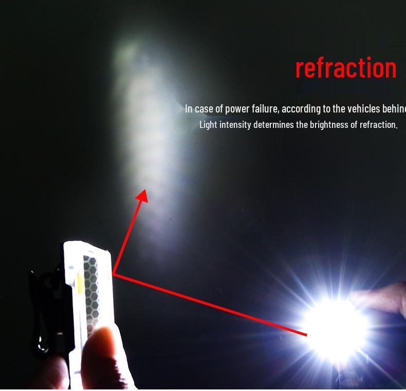 NQY USB Rechargeable Rainproof Bicycle Taillight with Long Battery Life