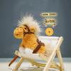 Cute Pony Plush Keychain Funny Money Horse Doll Pendant Creative Gift For Boyfriend Girlfriend
