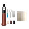 WUTA Leather Sewing Hand Sewing Speedy for Leather with Needle Set of 10 Large Needles Machine, Machine, Stitcher, Crafts, Titanium-Plated