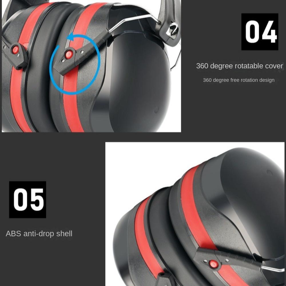 Noise Canceling Ear Protector Foldable Ear Defenders Hearing Safe Protection  for Kids/Adults