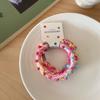 6Pcs Hair Ties Soft Woolen Woven Elastic Hair Bands Braided Design Ponytail Bun