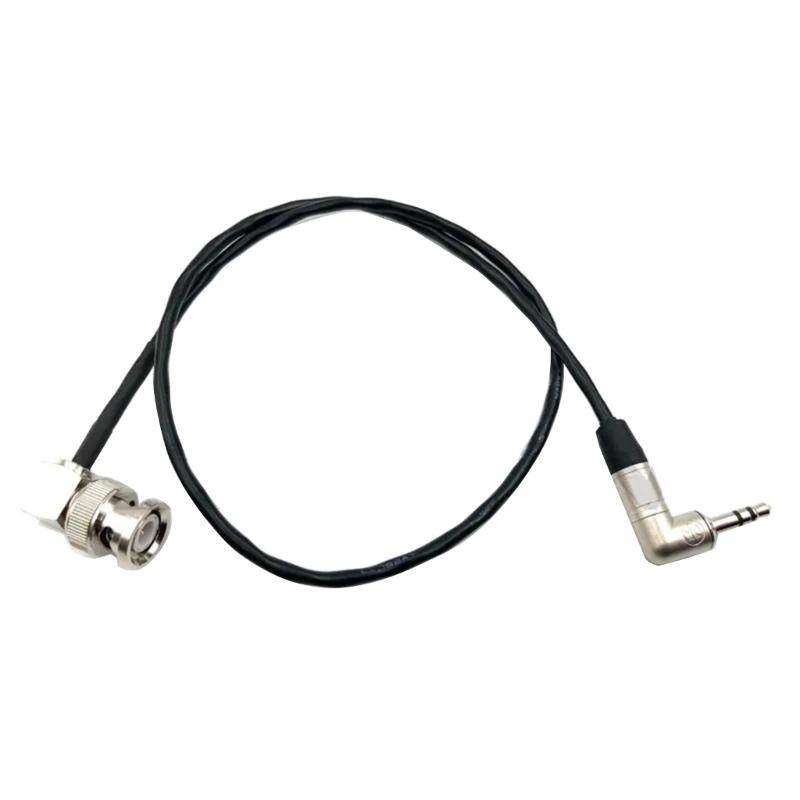 Enhances Your Camera Timecodes Capability with 3.5mm TRS To BNC Timecodes Cable for C300/500F55/ Amira/ZoomF8 Camera