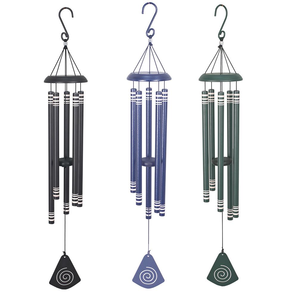 European and American Multi-layer Edge Top Cover Laser Carved Pipe Wind Chime Wind Chime Creative Home Creative Decoration Gift