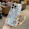Floral Oil Painting Phone Case for iPhone 13, 14 Pro, 15 Pro Max, 16, & 17 - European & American Style