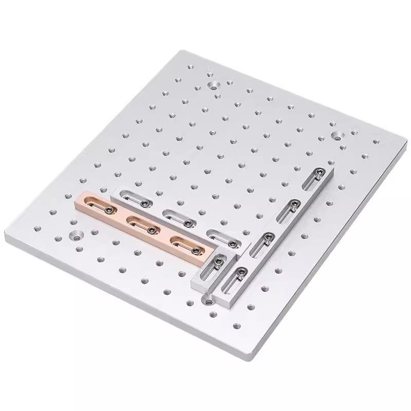 Laser Engraving & Positioning Tool: Right Angle Fixture & Marking Strip Welding Machine