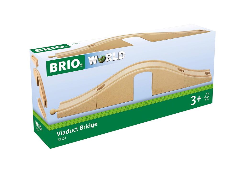 BRIO Overpass, 360mm Long, Wood, 33351