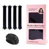 Heatless Curling Rod with Metal Hook for Easy Sleep-In Big Wave Curls