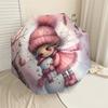1PC Winter Snowman Automatic Open/Close Umbrella Compact Folding Umbrella with 8-Rib Shaft Lightweight Esign, Fashion Lovers1249A