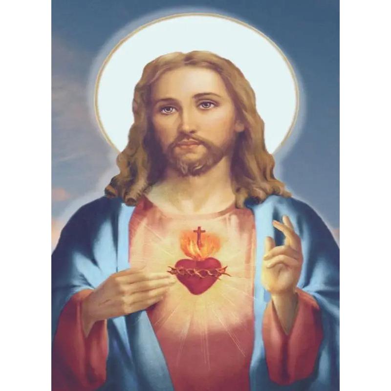 Diamond Painting Jesus Religious 5d Diy Needlework Embroidery Sale Icon Portrait Gift Rhinestones Handmade Home Decor