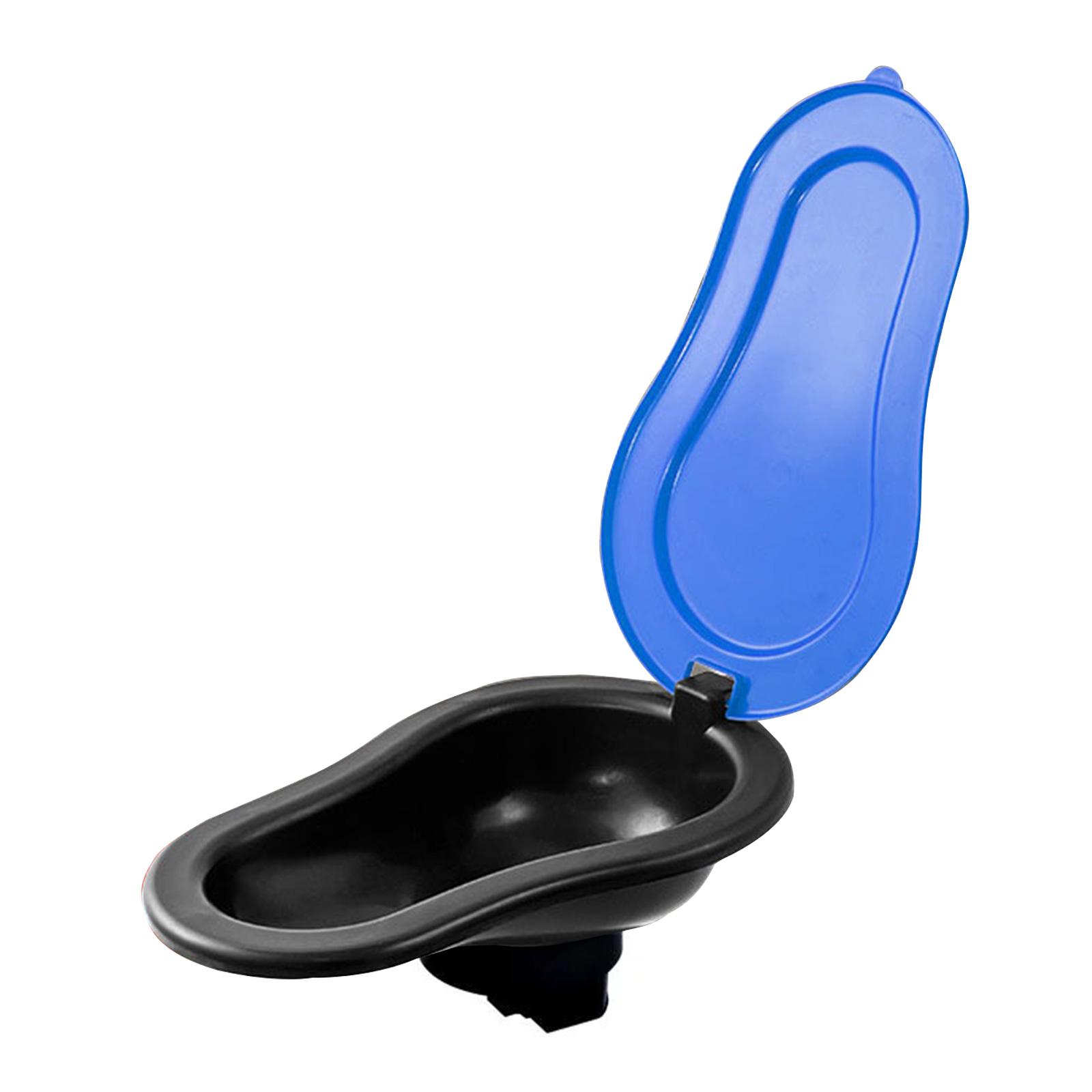 

Пластиковий Тимчасовий Туалет з Кришками Кемпінгові Дорожні Горщики Портативний Дорожній Пісуарний Туалет Портативний Горщик Вуличний Туалет синій