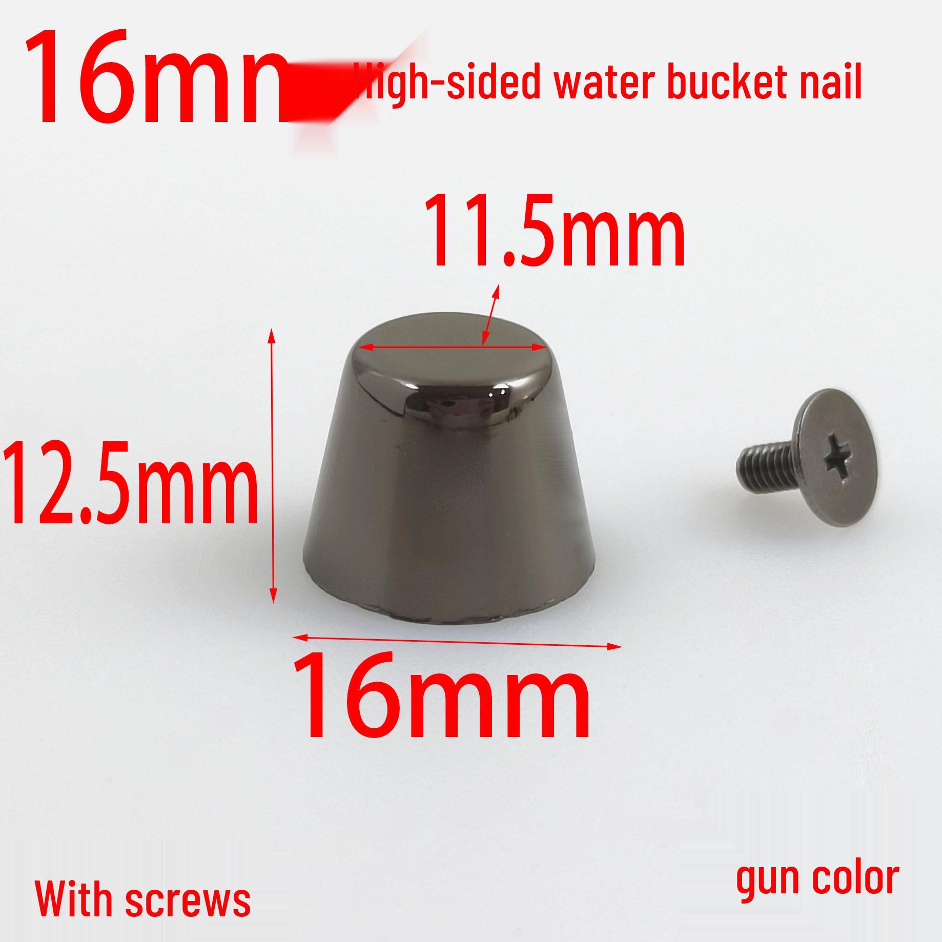 

16mm Decorative Rivets for Handbag Leather Goods: Bag Bottom Feet & Hardware Accessories