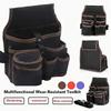 1pc Three Layers Electrical Tool Kit Pockets Storage Bag Mechanic  Waist Bag Pliers Screwdrivers Wrench Organizer Bag