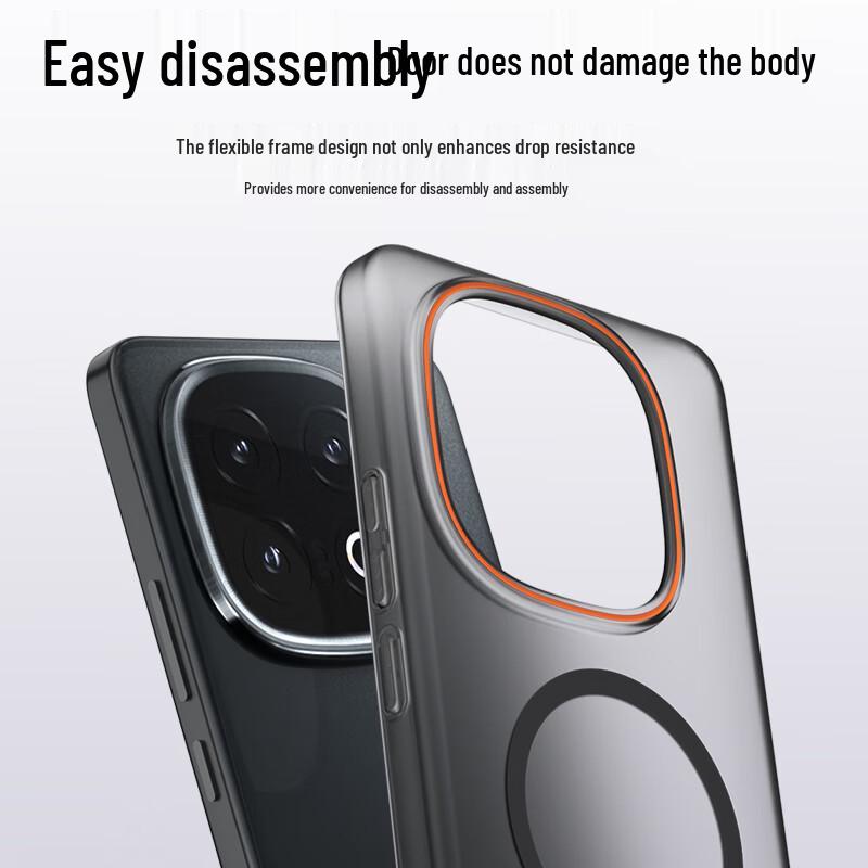 Magnetic Frosted Slim Hard Case for Vivo Phones