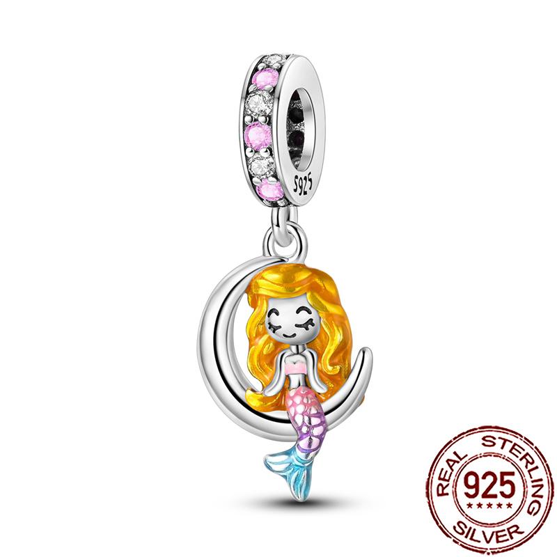 Uroki Oceanu Miedziana Rozgwiazda Muszla Ślimaka Ośmiornica Żółw Morski Ryba Koraliki Pasują do Bransoletki Naszyjnika Kobiety DIY Biżuteria