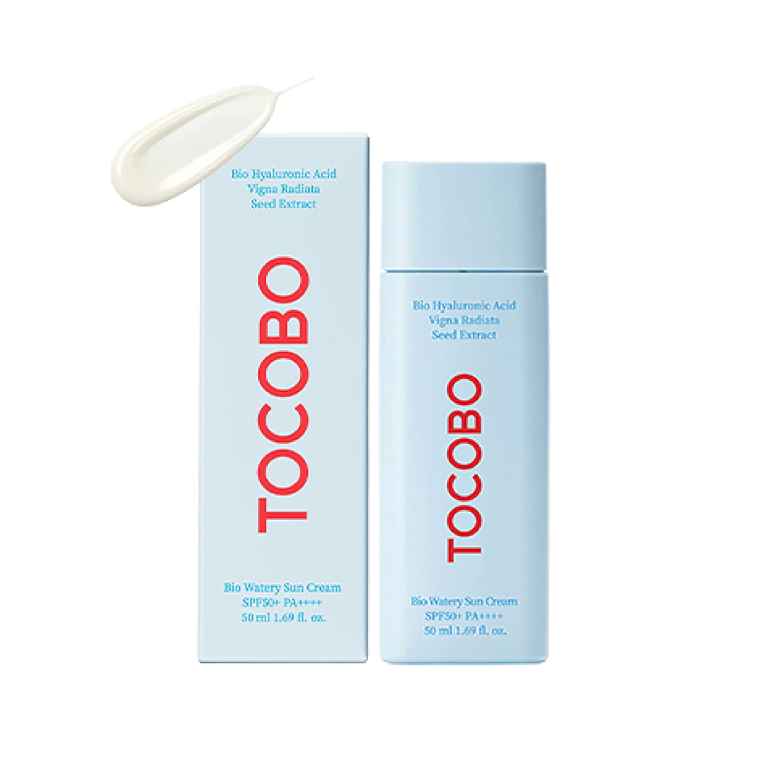 

TOCOBO BIO WATERY SUN CREAM SPF50+ PA++++ - Wegański krem ochronny o wysokim filtrze SPF