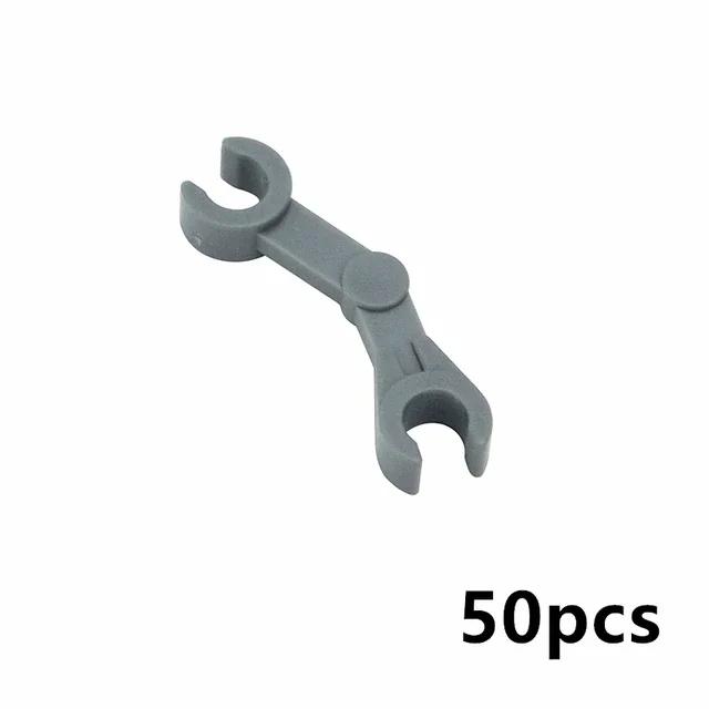 Kompatibel 63868 92280 60478 18649 MOC Teil Bauplatte Speziell 1x2 mit Griffen Dünner Stein Clip DIY Baustein Kinderspielzeug