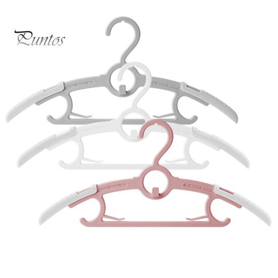 16 Grucce Antiscivolo Per Bambini - Appendiabiti Sottili In Plastica Per Vestiti Di Neonati E Bambini - Foto 4