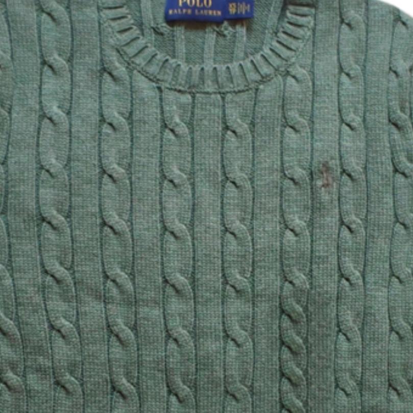 Polo Ralph Lauren FW23 Solid Color Small Pony Embroidered Round Neck Long Sleeve Knit Sweater Women sweater Dark-Green 211570012-080
