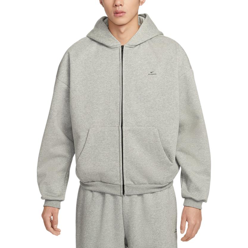 Nike Club Fleece Full-Zip Hoodie Grey IO3690063 2XL