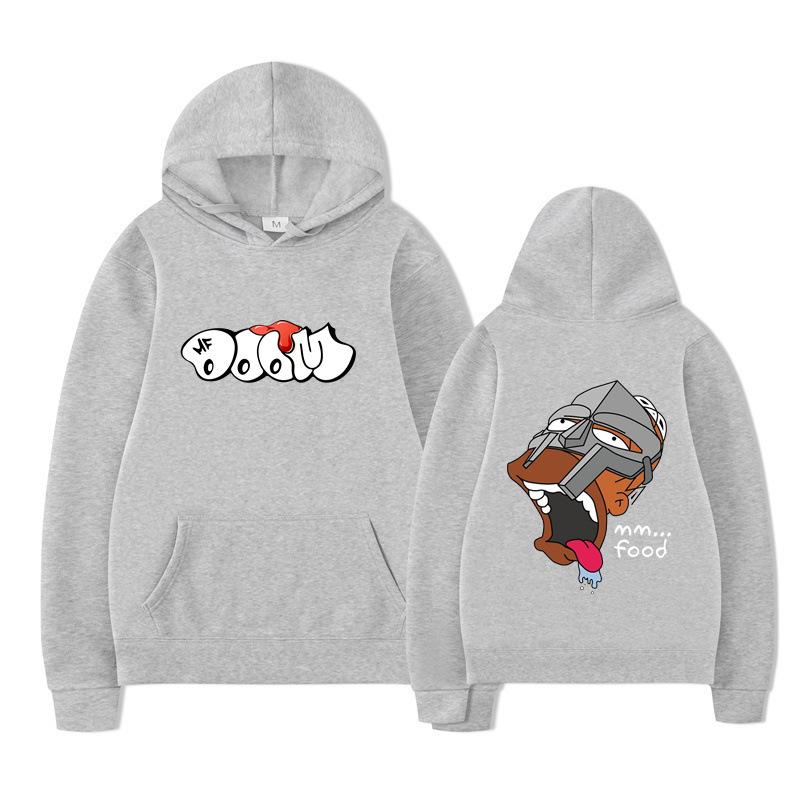 Mf Doom Rappeur Sweats à capuche Impression Anime Ensemble Vêtements Homme