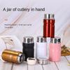 304 Stainless Steel Stew Beaker, Large Capacity Insulated Cup, Portable Student Office Worker Insulated Lunch Box.