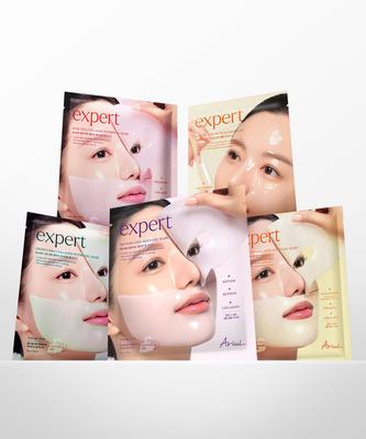 [Total 8 Sheets] Choose 1 of 5 Expert Gel Masks (Peptide/Niacin/Vita Exosome/Green Cera/Pink Vita)